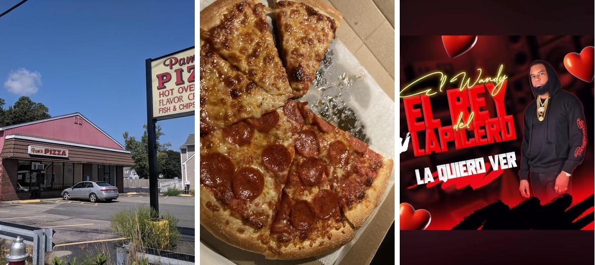 Pam's Pizza Menu