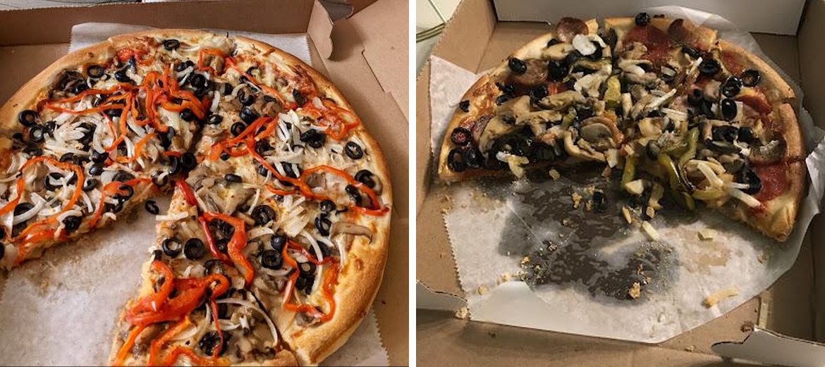 Pam's Pizza Menu