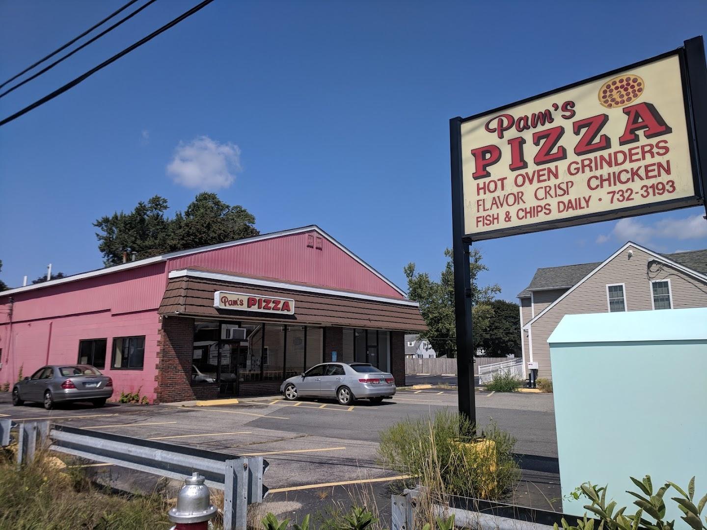 Pam's Pizza Menu